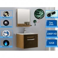 câmera espiã no banheiro de gancho 1080P DVR Full HD 32G com detector de movimento