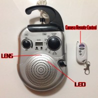 cameraescondida no banheiro de rádio 720P DVR Full HD 16G com detector de movimento