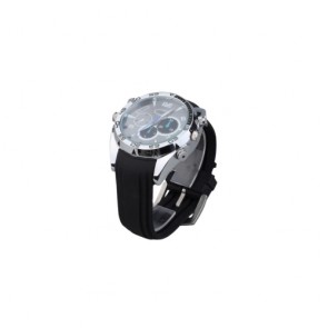 HD hidden Spy Watch Cam - WaterProof HD Camera IR Night Vision Wristwatch Camera With 16GB Memory